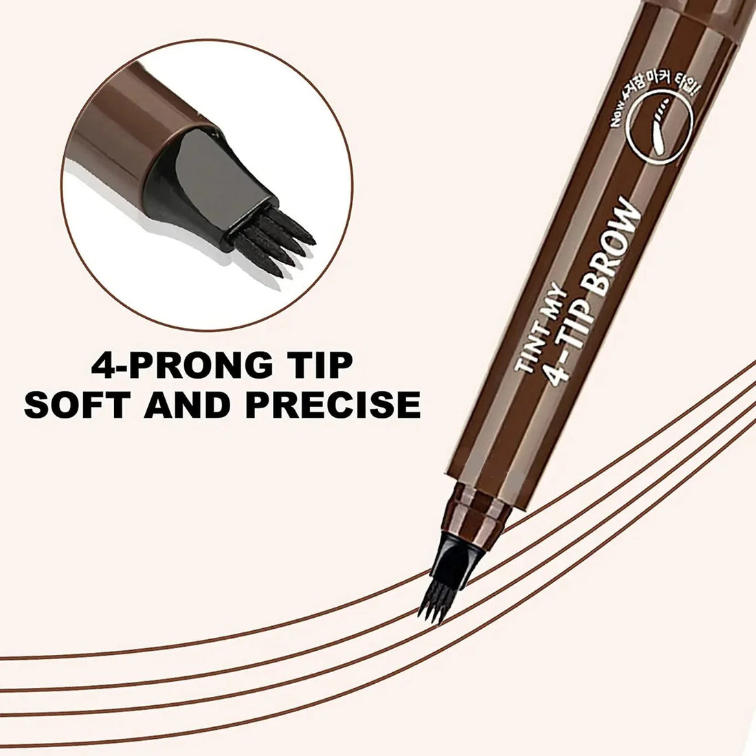 Waterproof 4 Points Long Lasting Eyebrow Pen - BUY 1 GET 1 FREE